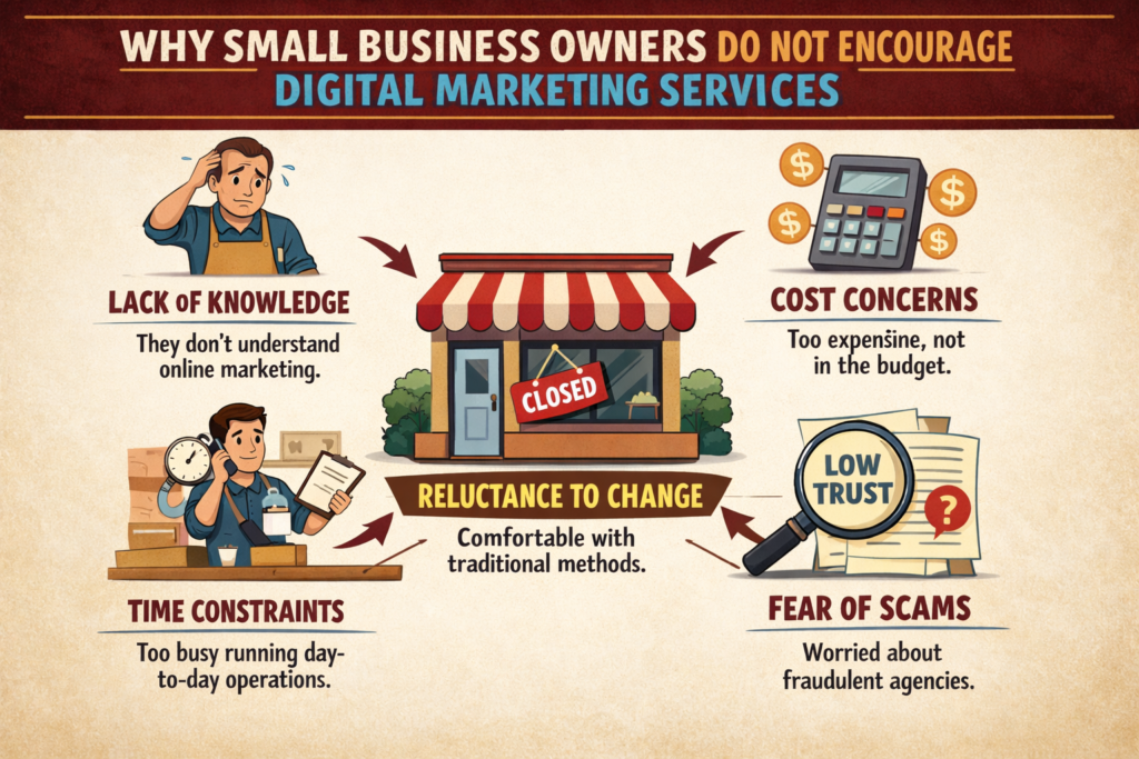 “7 Shocking Reasons Small Businesses Don’t Use Digital Marketing Services”